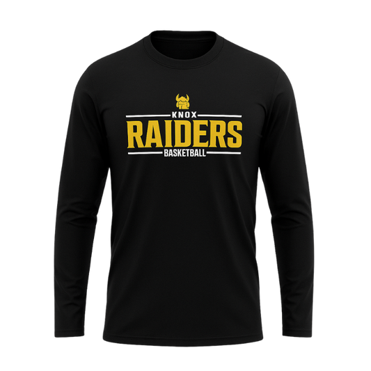 Raiders (Performance) Long Sleeve Tee (Black)