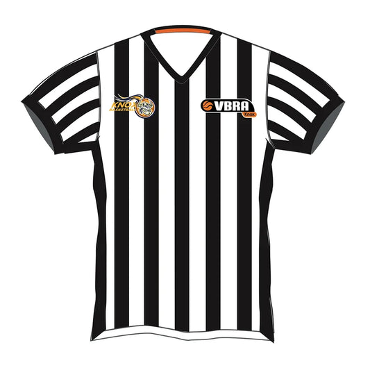 Referee Striped Collarless Shirt VBRA
